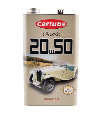 Engine Oil (20w-50) 4.55 Litres (1 gallon) - RX1363CL - Carlube Classic